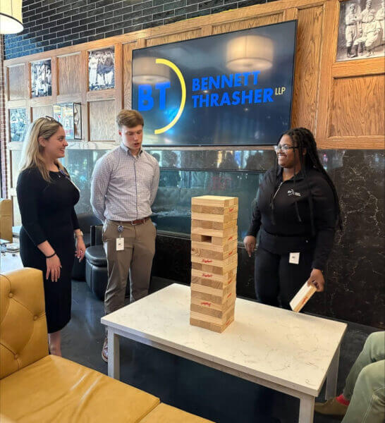 Team building experience at Bennett Thrasher careers - best accounting firm to work for