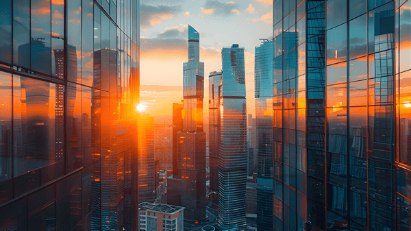 cityscape-sunset